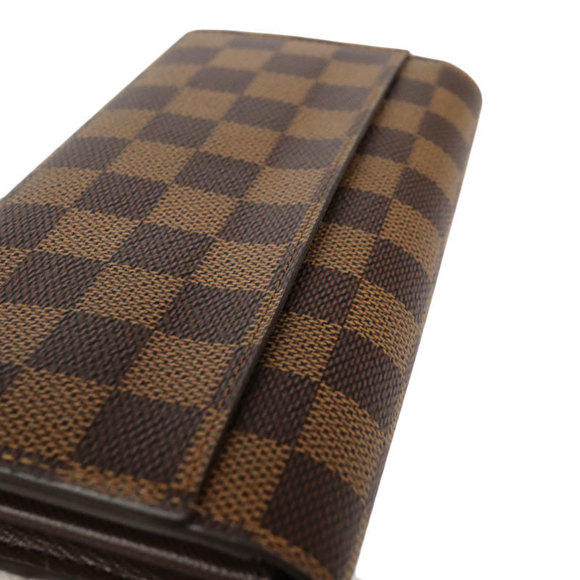 Louis Vuitton Sarah Wallet Portefeuille Brown Damier Long - Picture 6 of 6